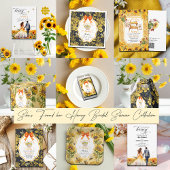 数を推測するキスブライダルシャワー ポスター