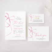 ボウブライダルシャワーレシピカードリクエスト エンクロージャーカード