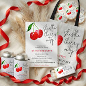 She’s the Cherry on Top 🍒 Bachelorette Party Tシャツ