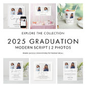 紙彼女はそれを行った2 Photo 2023 Grad Announcement チラシ