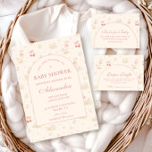 Silly Goose Vintage Baby Shower スタンダードカクテルナプキン