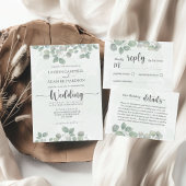 ユーカリセージ緑の水の色結婚のノート ノートブック