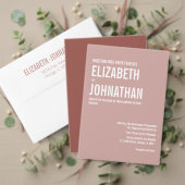 シンプルボホダスティバラタイポグラフィ結婚ズ コンフェッティ (この独立クリエイターのコレクションをカスタマイズ。テスト)