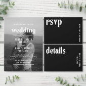 Rubyフォトモダン結婚ズ セーブザデート (この独立クリエイターのコレクションをカスタマイズ。)