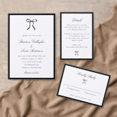 Simple Bow Classic Wedding ハンドファン (この独立クリエイターのコレクションをカスタマイズ。)