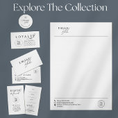 Simple Modern Business Referral Card 紹介カード