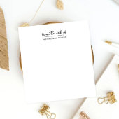 クラッシーチック シンプル スクリプト 個人名 ホワイト 黒ボールペン