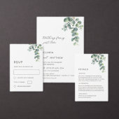 Simple Eucalyptus Leave Wedding Welcome アクリルサイン (この独立クリエイターのコレクションをカスタマイズ。)