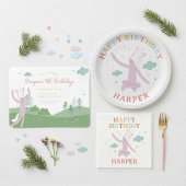 Slumberkins Unicorn Birthday スタンダードカクテルナプキン