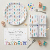 スライバーキンズ キャラクター 誕生日パーティー招待状 招待状