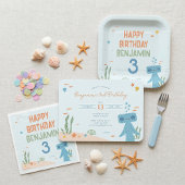 Slumberkins Hammerhead Birthday サンキューカード