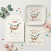 Slumberkins Sloth Thank You スクエアシール