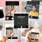 Snapshot Photo Birthday Welcome Sign ポスター