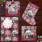 スノーフレークピンクオパール平和ジョイ愛4写真 ラッピングペーパーシート