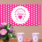 甘いハートベビーシャワーおむつラッフル エンクロージャーカード