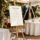 Minimalist Typography Wedding Soft Beige ガラスコースター