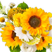 ひまわり結婚式招待状 招待状