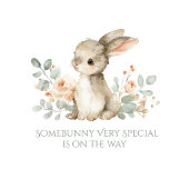 Baby Shower Diaper Raffle Sign Watercolor Flowers 台座サイン