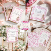 Some Bunny Is One Girl 1st Birthday ペーパープレート