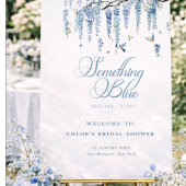 Something Blue Wildflower Bouquet Bridal Shower  ペーパープレート