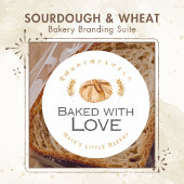 Sourdough Wheat Bakery Cookie Care Instructions サンキューカード