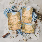 Spanish Olive Grove Wedding 出欠カード