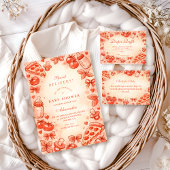 Special Delivery Pizza Baby Shower 招待状