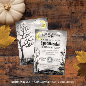 ハロ幽霊のよく出るウィーン差出人住所ラベル ラウンドシール