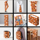 ハロウィン不気味シンボルシームレスパターン 紙コップ