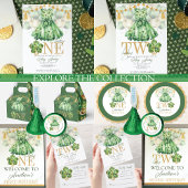 ガールファースト誕生日セントパトリックの日パーソナライズされた ポスター