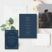 スターダストモノグラム結婚式招待状 招待状