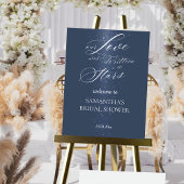 ムーンスターズ&ストリングライトブライダルシャワー 招待状