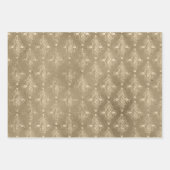 Collection Steampunk Animal - Giraffe Decoupage ラッピングペーパーシート (正面3)