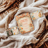 Photo Storybook Circus Friends Birthday 招待状