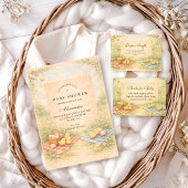 Storybook Farm Animal Baby Shower 招待状