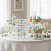 Some Bunny Special Is Coming Wreath Baby Shower  招待状