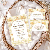 Storybook Safari Animals Baby Shower 招待状