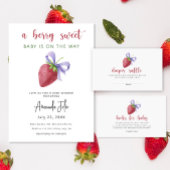 ストロベリー – 言わないベビー ポスター