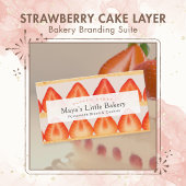 愛情たっぷりのイチゴケーキ ラウンドシール