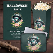 糖素晴らしスカル素晴らしメイクの人 デスクマット