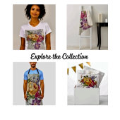 Floral Fantasy  ダッフルバッグ