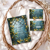 Summer Lemon Blossom Baby Shower スタンダードカクテルナプキン