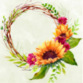 サンフラワーズピンクフローラブランチ&バブリー招待状 招待状