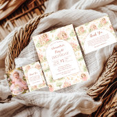 Sweet Fairy First Birthday Girl ペーパープレート