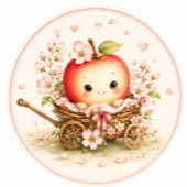 Sweet Little Apple ベビーシャワー 招待状