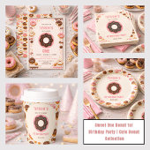 Sweet One Donut 1st Birthday Party | Cute Donut  ベビーTシャツ