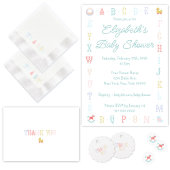 Baby Shower Stickers ラウンドシール