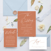 リハーサル前の砂漠結婚の夜 招待状