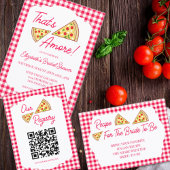 That's Amore Bridal Shower 箔招待状