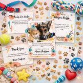 Furry Big Brothers Baby Shower Pacifier Hunt Game 台座サイン